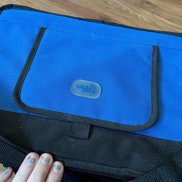 Lock & Lock Insulated Cooler - Blue & Black - Picture 3 of 10